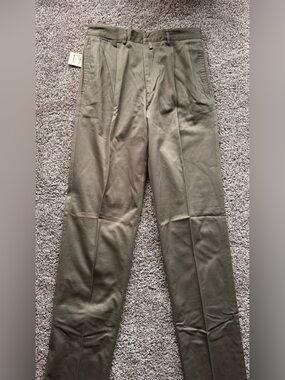 Faconnable Olive Green Chinos